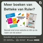 Het Strategisch Communicatie Frame 9789491560637, Boeken, Verzenden, Zo goed als nieuw, Betteke van Ruler