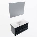 MONDIAZ VICA 90cm badmeubel onderkast Marquina 2 lades., Ophalen of Verzenden, Nieuw, Bad