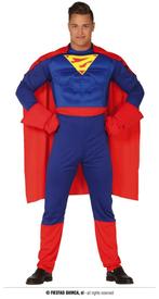 Superman Jumpsuit Volwassenen, Kleding | Heren, Carnavalskleding en Feestkleding, Nieuw, Ophalen of Verzenden