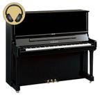 Yamaha YUS3 SH3 PE messing silent piano (zwart hoogglans), Nieuw