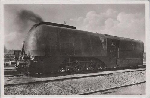 TREIN - Ned. Spoorwegen.-Zware sneltreinlocomotied No. 3804, Verzamelen, Ansichtkaarten | Nederland, Verzenden