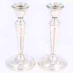 D. Burger & Zoon - Kandelaar (2) - .925 zilver, Antiek en Kunst
