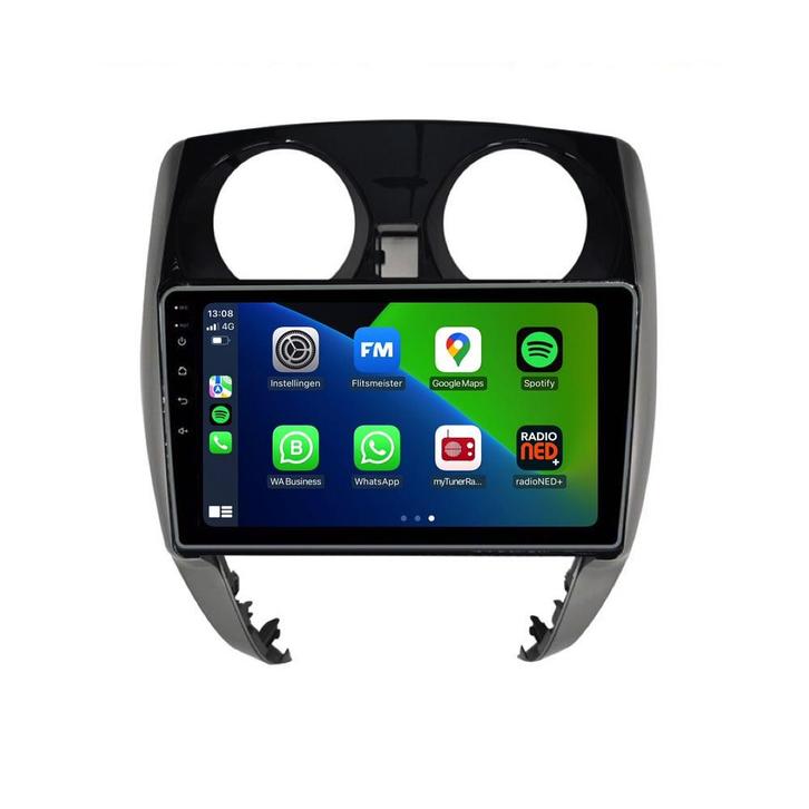 Nissan Note Android 13 Autoradio 2013 t/m 2017 CarPlay &, Auto diversen, Autoradio's, Ophalen of Verzenden