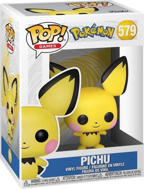 Funko Pop! Pokemon - Pichu #579 Verzamelfiguur, Kinderen en Baby's, Speelgoed | Knuffels en Pluche, Nieuw, Verzenden