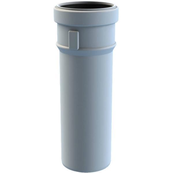 Burgerhout Safe-PP Ø80 verlengstuk 500mm, Doe-het-zelf en Verbouw, Verwarming en Radiatoren, Verzenden