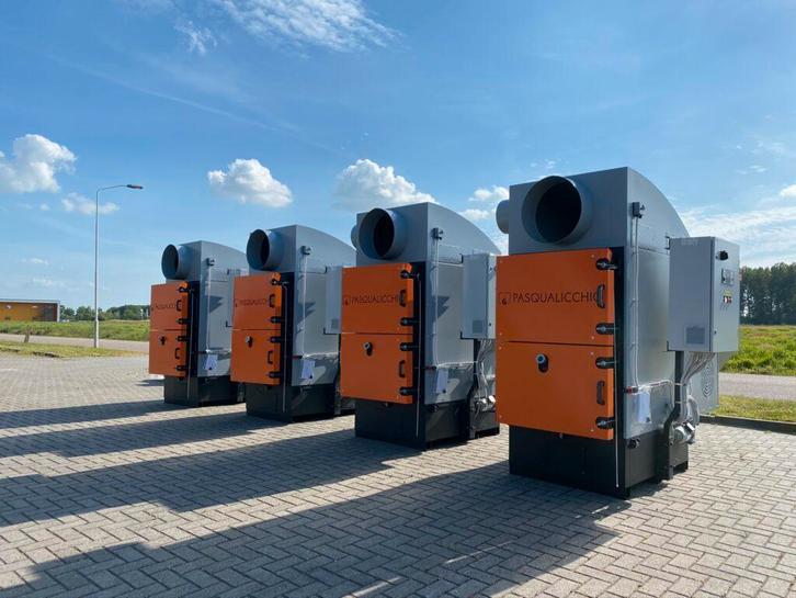 Pelletheater 150kw pelletluchtheater Nieuw en gebruikt, Huis en Inrichting, Kachels, Pelletkachel, Vrijstaand, Nieuw, Overige brandstoffen