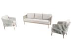 Eva loungeset latte - Taste 4SO 4 Seasons Outdoor Japandi, Bank, 5 zitplaatsen, Verzenden, Loungeset