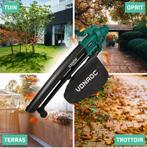 2dekans | VONROC Bladblazer – Zuigen & Versnipperen – 3300 W, Ophalen of Verzenden, Zo goed als nieuw