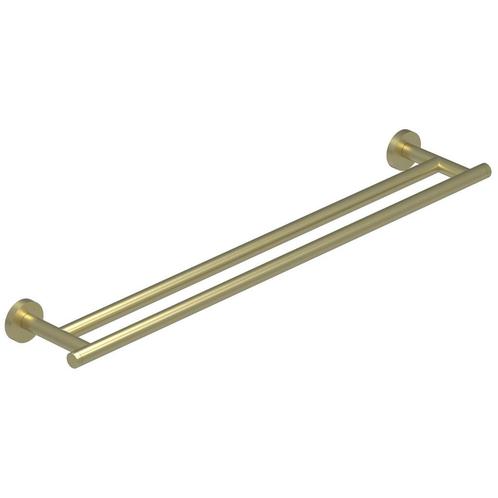 Handdoekrek IVY Dubbel Wandmodel 60 cm Geborsteld Mat Goud, Doe-het-zelf en Verbouw, Sanitair, Bad, Nieuw, Ophalen of Verzenden