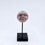 Oud Birmaans Amethist Monsters Head Ball Bead Talisman - 30