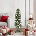 vidaXL Kunstkerstboom Groen 120 cm PVC en Staal en Kunststof, Diversen, Kerst, Verzenden, Nieuw
