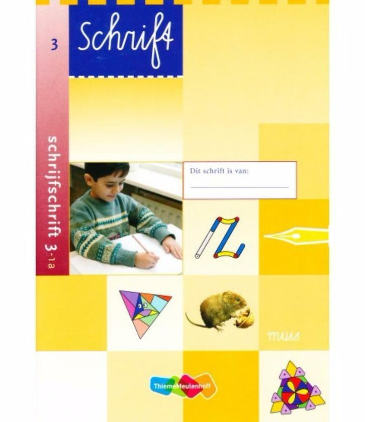 Schrift, schrijfmethode voor de basisschool. Bestel online, Boeken, Schoolboeken, Nieuw, Overige niveaus, Ophalen of Verzenden