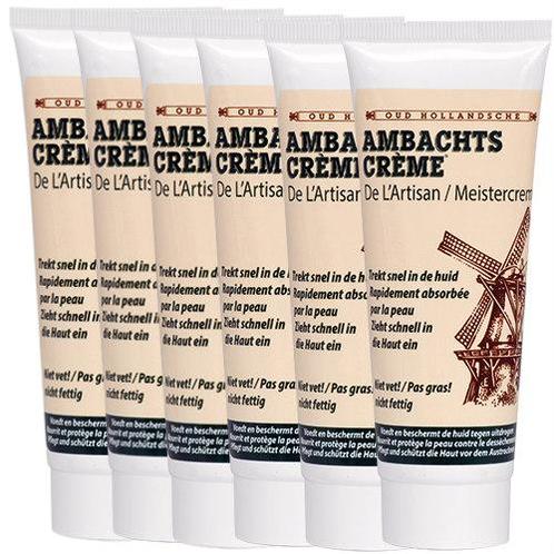 Ambachtscreme - Tube 75ml - 6 stuks, Sport en Fitness, Gezondheidsproducten en Wellness, Verzenden