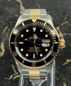 Rolex Submariner Date  16613 - Black Dial - 2000, Sieraden, Tassen en Uiterlijk, Horloges | Heren, Goud, Gebruikt, Polshorloge