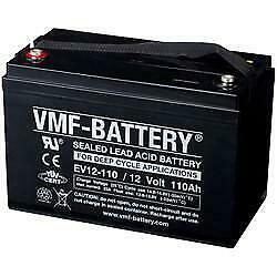 VMF AGM Deep Cycle EV 12V 110Ah 328x172x222x222, Auto-onderdelen, Accu's en Toebehoren, Verzenden