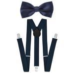 Fako Fashion - Bretels Met Vlinderstrik - Effen - 100cm -, Kleding | Heren, Verzenden, Nieuw