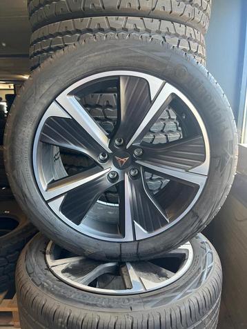set van 4 continental banden met curpa velgen 245/45R18 beschikbaar voor biedingen