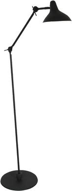 2dekans | Vloerlamp Anne Light & home Kasket - Zwart, Huis en Inrichting, Lampen | Vloerlampen, Ophalen of Verzenden, Zo goed als nieuw