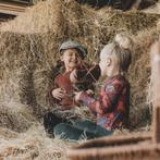 Gebreide trui (terra), Kinderen en Baby's, Kinderkleding | Maat 104, Nieuw, Meisje, Looxs, Trui of Vest