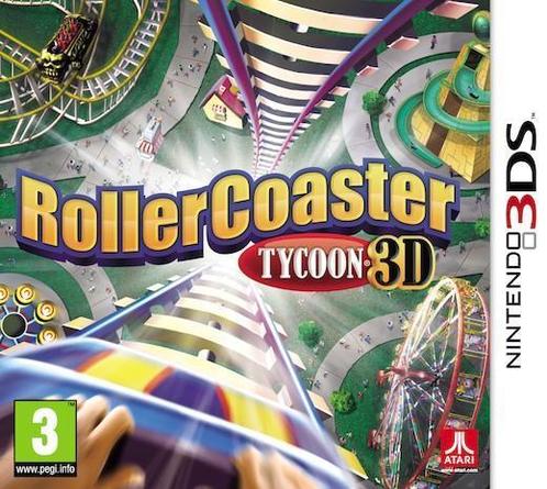 Rollercoaster Tycoon 3D 3DS Garantie & snel in huis!, Spelcomputers en Games, Games | Nintendo 2DS en 3DS, 1 speler, Zo goed als nieuw