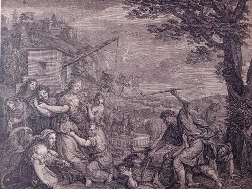 Charles Le Brun (1619-1690) daprès, gravé par Simon, Antiek en Kunst, Antiek | Overige Antiek