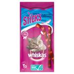 Whiskas Snack Sticks Zalm 18 gr, Dieren en Toebehoren, Dierenvoeding, Verzenden