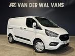 Ford Transit Custom 2.0 TDCI 130pk Automaat L1H1 Euro6 Airco, Auto's, Bestelauto's, Automaat, Stof, Gebruikt, Wit