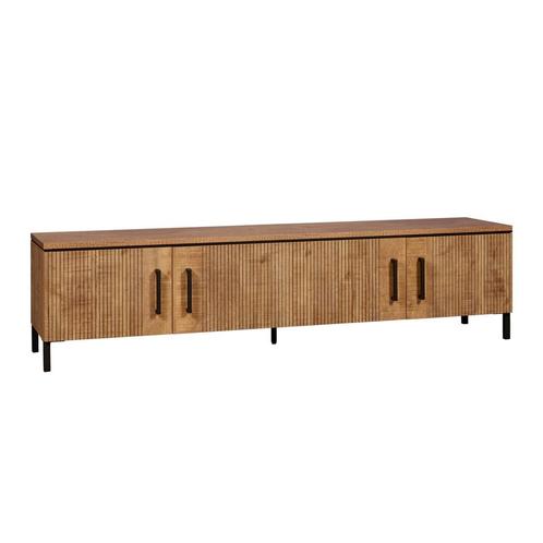SALE: -17% Woonexpress TV-Meubel Culemborg - Houtlook/Metaal, Huis en Inrichting, Kasten | Televisiemeubels, 75 cm of meer, Nieuw
