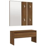 Garderobe | Bewerkt Hout | B-keuze Scherpe Prijs, Kunststof, Nieuw, Minder dan 100 cm, Modern