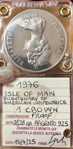 Isle of Man (Brits Kroonbezit). Elizabeth II. Crown 1976, Postzegels en Munten, Munten | Europa | Niet-Euromunten