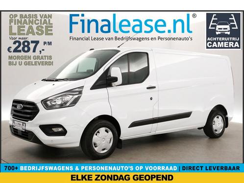Ford Transit Custom 300 2.0 TDCI L2H1 Airco Cam PDC €287pm, Auto's, Bestelauto's, Lease, Handgeschakeld, Diesel, Ford, Wit, Verzenden