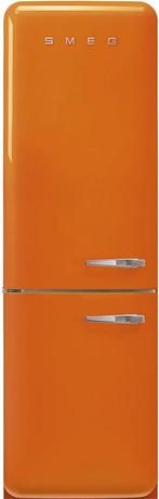 Smeg FAB32LCR6 retro jaren 50 koelkast creme, No-Frost, Witgoed en Apparatuur, Koelkasten en IJskasten, Verzenden, Nieuw