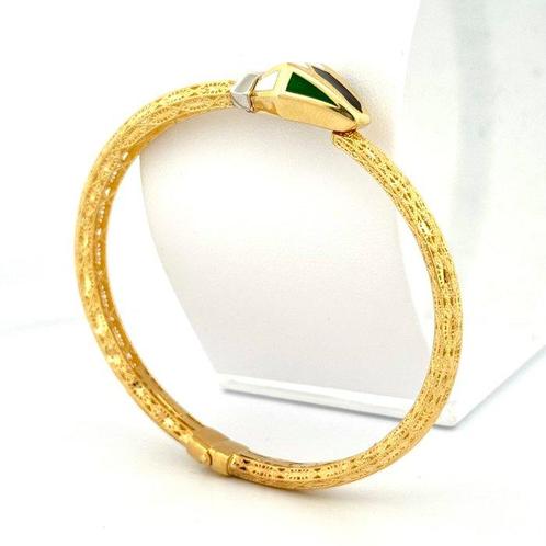 Handmade - Armband - Serpente - 12.1 g - 18 karaat Geel goud, Sieraden, Tassen en Uiterlijk, Armbanden