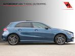 A-Klasse 250e AUT8 AMG NIGHT PANORAMADAK SFEER DISTRONIC, Automaat, Gebruikt, Overige carrosserieën, Blauw