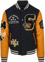 Superdry Varsity Bomber Jas Navy maat XL Heren, Verzenden, Geel, Superdry, Maat 56/58 (XL)