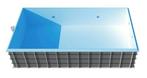 Polypropyleen zwembad Madrid 600 x 300 x 150 cm, Nieuw, Verzenden