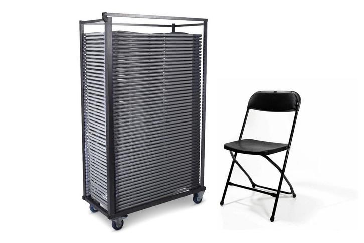 Supercombi | Klapstoel Milo + trolley, Huis en Inrichting, Stoelen, Nieuw, Kunststof, Ophalen of Verzenden