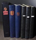 Accessoires - Flinke doos vol met 4 lege Albums en 2 lege, Postzegels en Munten, Gestempeld