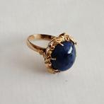 Ring - 18 karaat Geel goud - 8.00ct. tw. Lapis lazuli, Nieuw