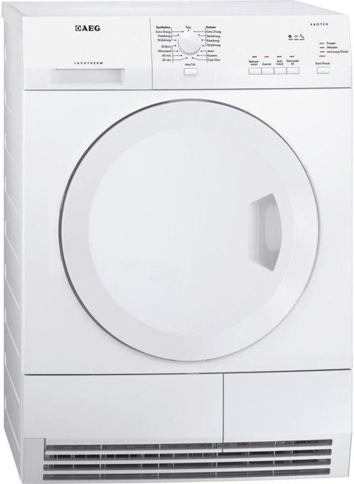Aeg T5127ac Condensdroger 7kg, Witgoed en Apparatuur, Wasdrogers, Zo goed als nieuw, Voorlader, 85 tot 90 cm, Ophalen of Verzenden