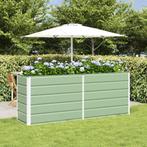 vidaXL Plantenbak Pastelgroen 480 x 50 x 45 cm, Verzenden, Minder dan 60 cm, Nieuw, Metaal