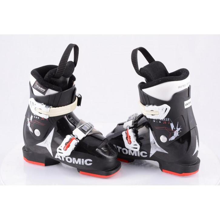 30 30,5 kinder skischoenen ATOMIC WAYMAKER JR 2, BLACK/red/w, Sport en Fitness, Skiën en Langlaufen, Gebruikt, Verzenden