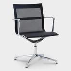 Vergaderstoel ICF Una Chair, zwart-mesh, voetkruis onderstel, Huis en Inrichting, Stoelen, Nieuw, Ophalen of Verzenden