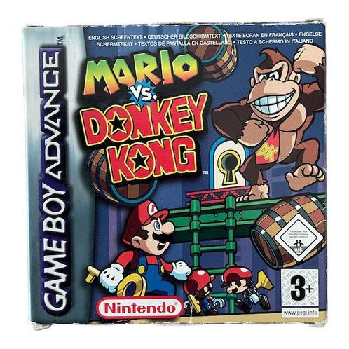Mario VS. Donkey Kong - EUR (CIB) (Lelijk Boekje) (GBA), Spelcomputers en Games, Games | Nintendo Game Boy, Verzenden