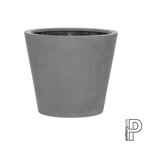 Plantenbak Bucket - Grijs Ø58 x (H)50 cm - Ø50 x (H)40 cm, Tuin en Terras, Planten | Tuinplanten, Ophalen of Verzenden