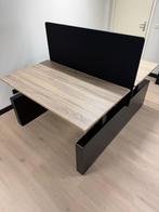 Zit Sta Bureau Met Wang - Duo Werkplek - Kantoorinrichting, Huis en Inrichting, Bureaus, Verzenden, In hoogte verstelbaar, Nieuw