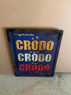 Targa Crodo incorniciata - Plaque - IJzer