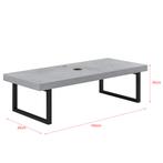 Badkamer wandschap badkamermeubel 100x45x30 betonkleurig, Huis en Inrichting, Verzenden, Nieuw