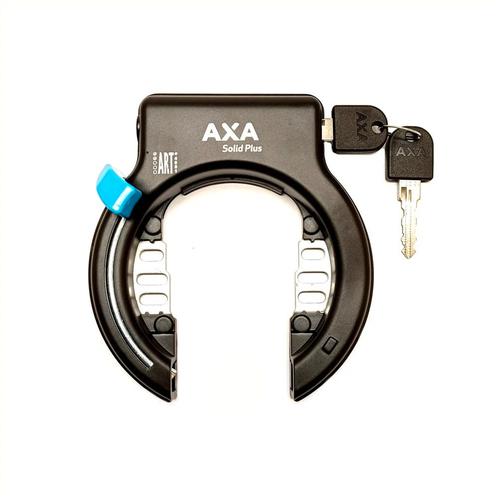 Ringslot AXA Solid Plus ART2 - Blauwe knop, Fietsen en Brommers, Fietsaccessoires | Fietssloten, Verzenden