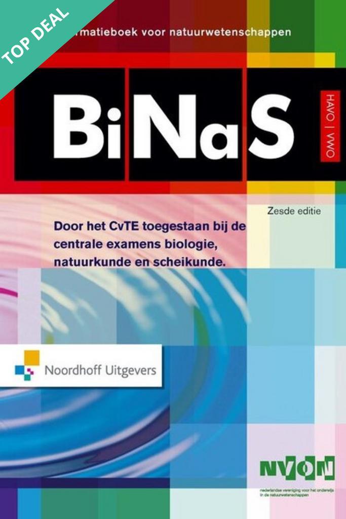 Binas 6e HAVO/VWO informatieboek, 9789001817497, Boeken, Studieboeken en Cursussen, Zo goed als nieuw, Verzenden